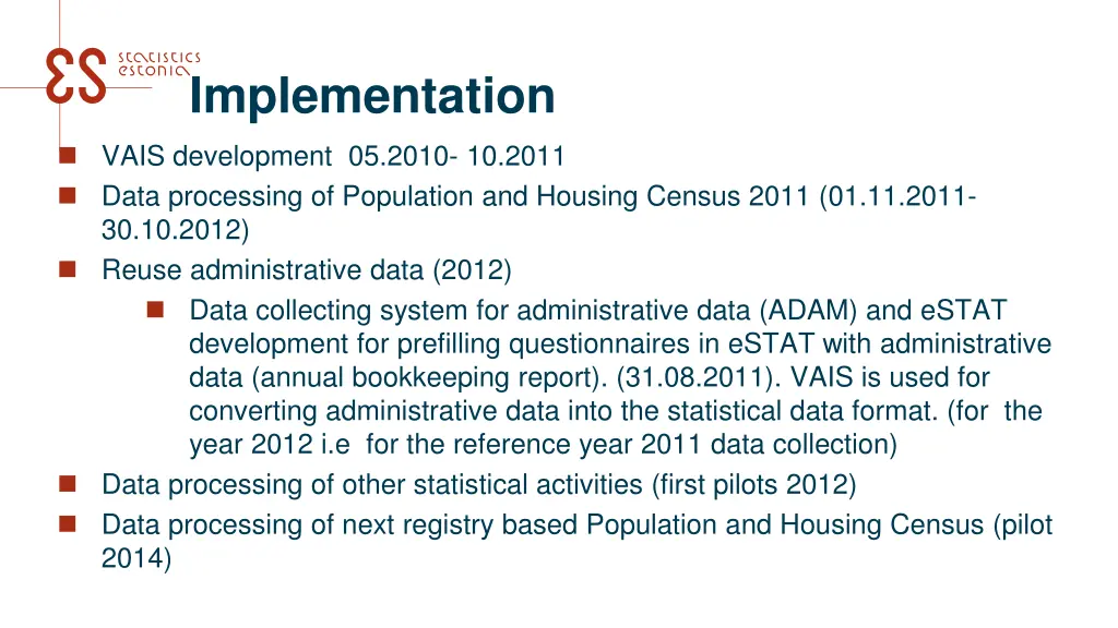 implementation
