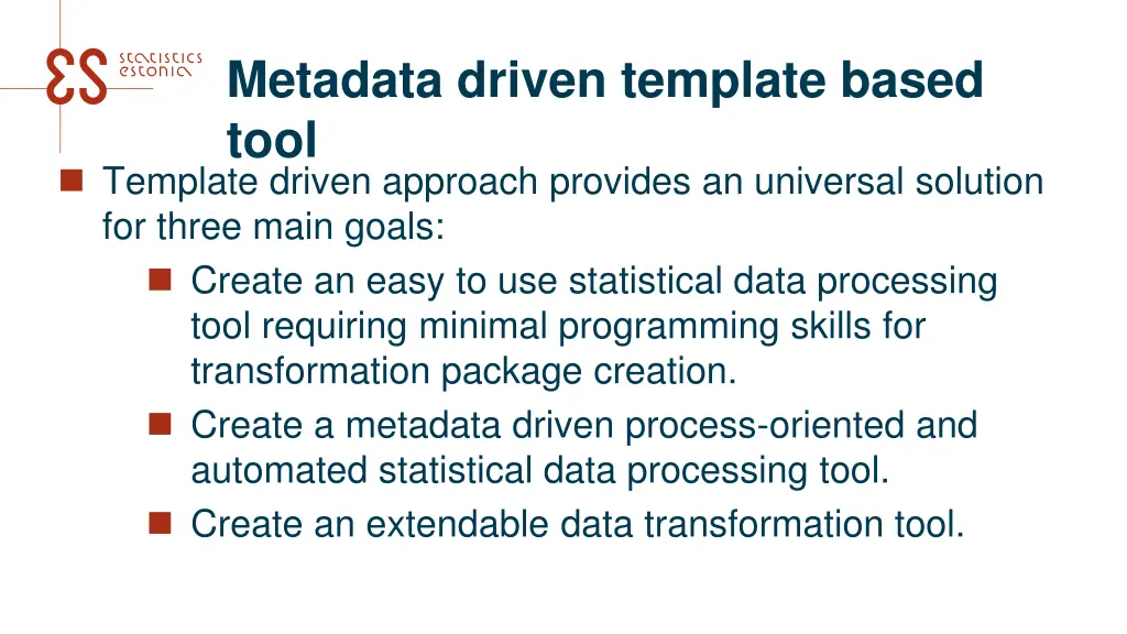 metadata driven template based tool template