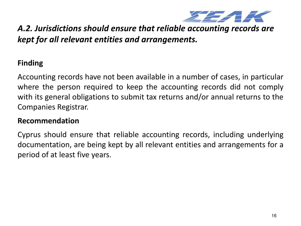 a 2 jurisdictions should ensure that reliable