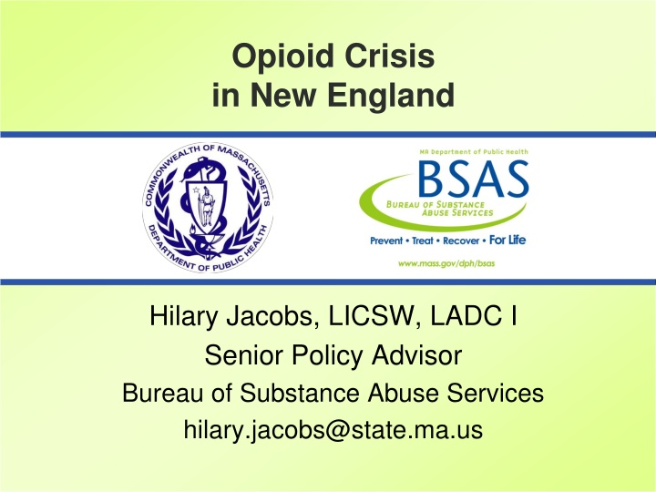 opioid crisis in new england