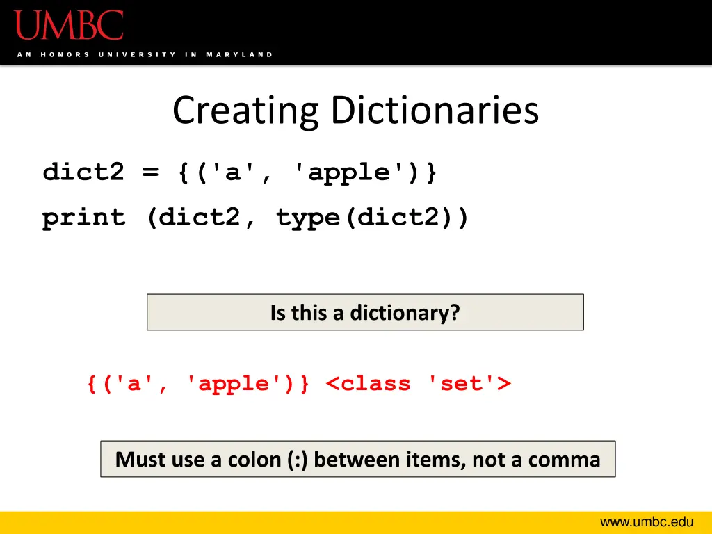 creating dictionaries 3