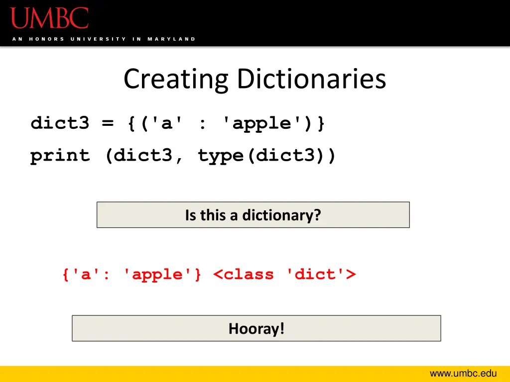 creating dictionaries 4