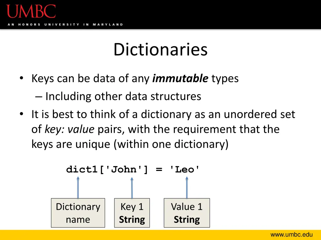 dictionaries 1