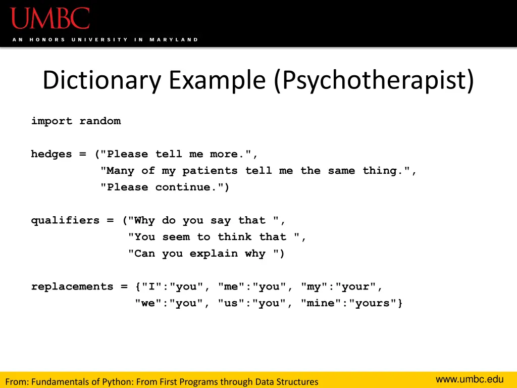 dictionary example psychotherapist 3