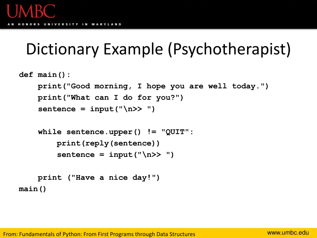 dictionary example psychotherapist 5