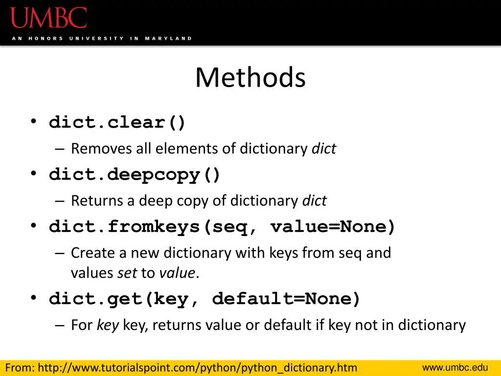 methods