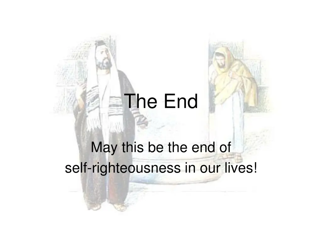 the end