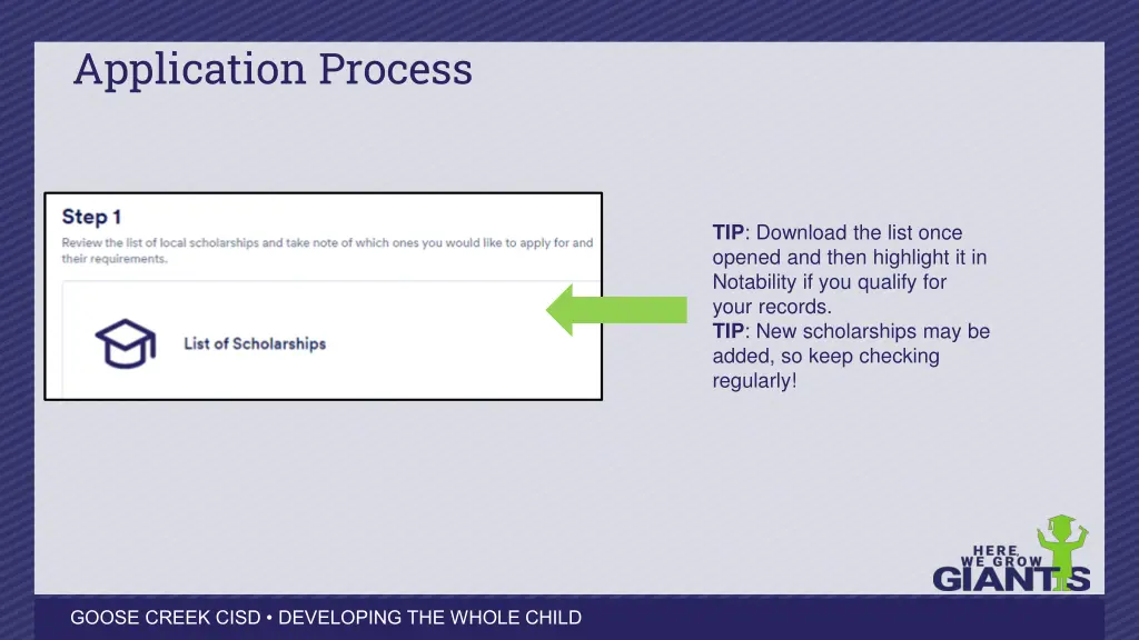 application process 1