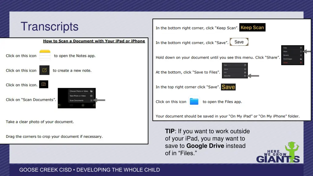 transcripts