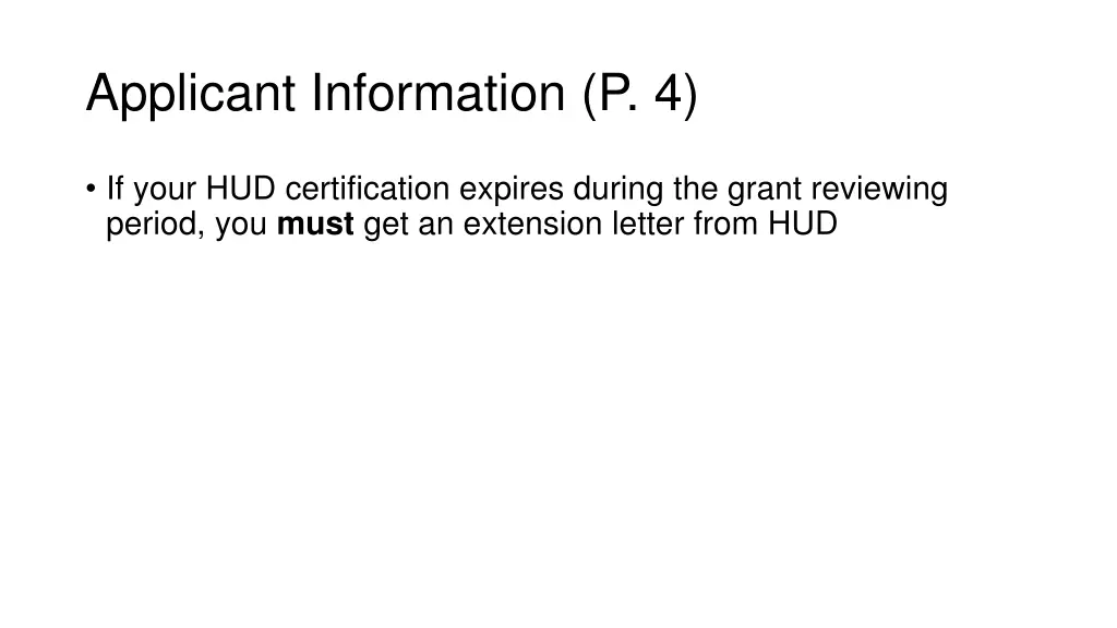 applicant information p 4