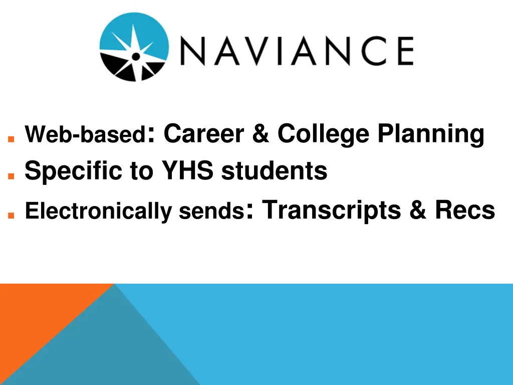 web based career college planning specific