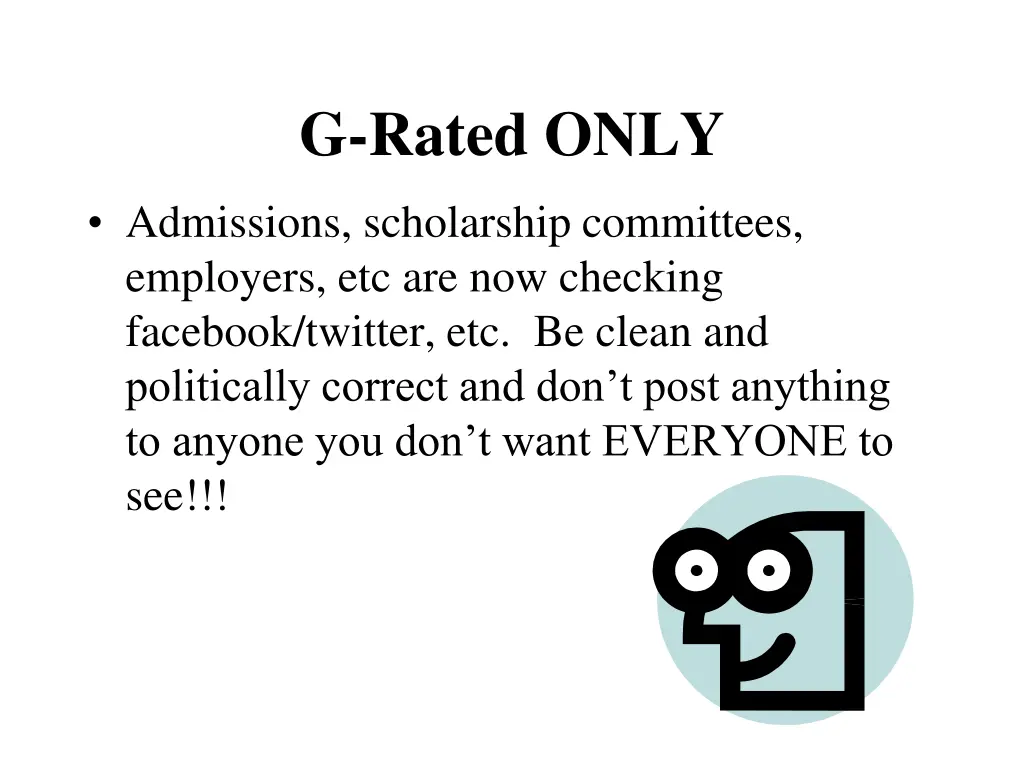 g rated only