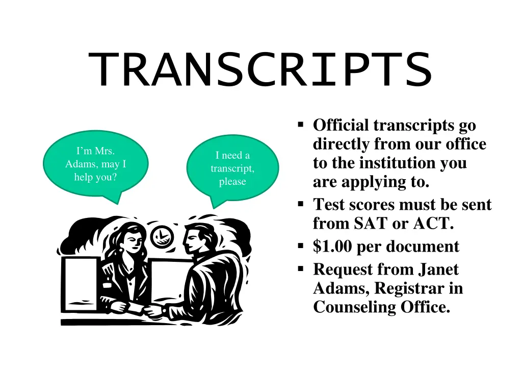 transcripts