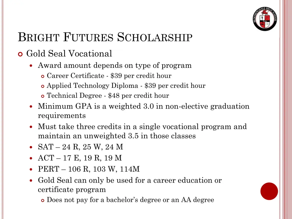 b right f utures s cholarship 2