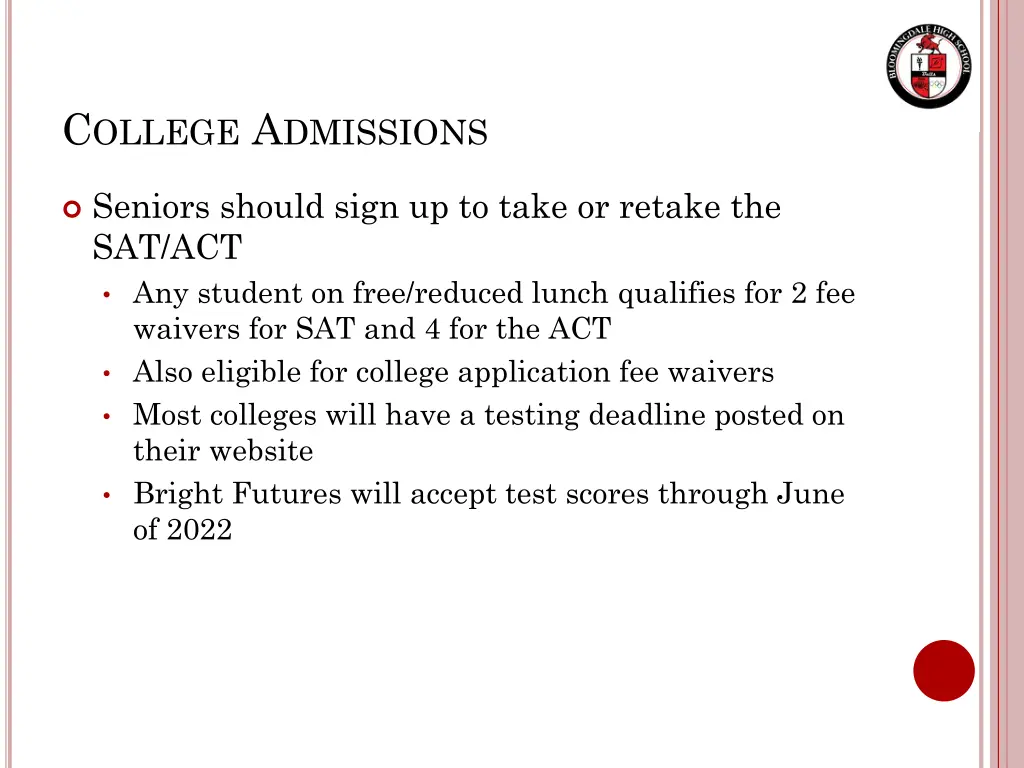 c ollege a dmissions 2