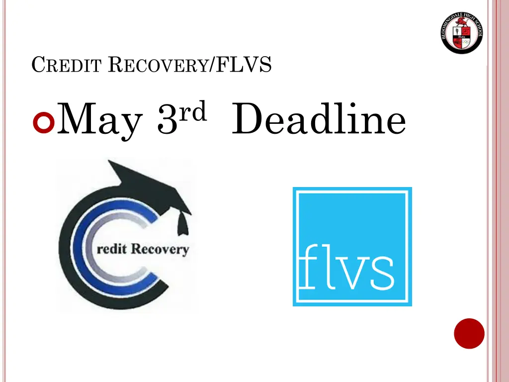 c redit r ecovery flvs