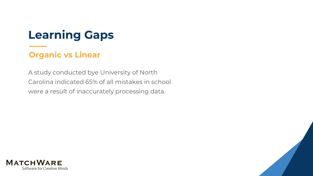 learning gaps