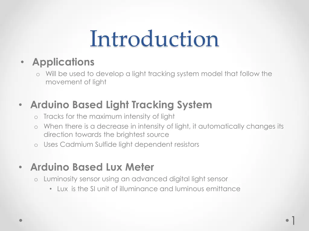 introduction