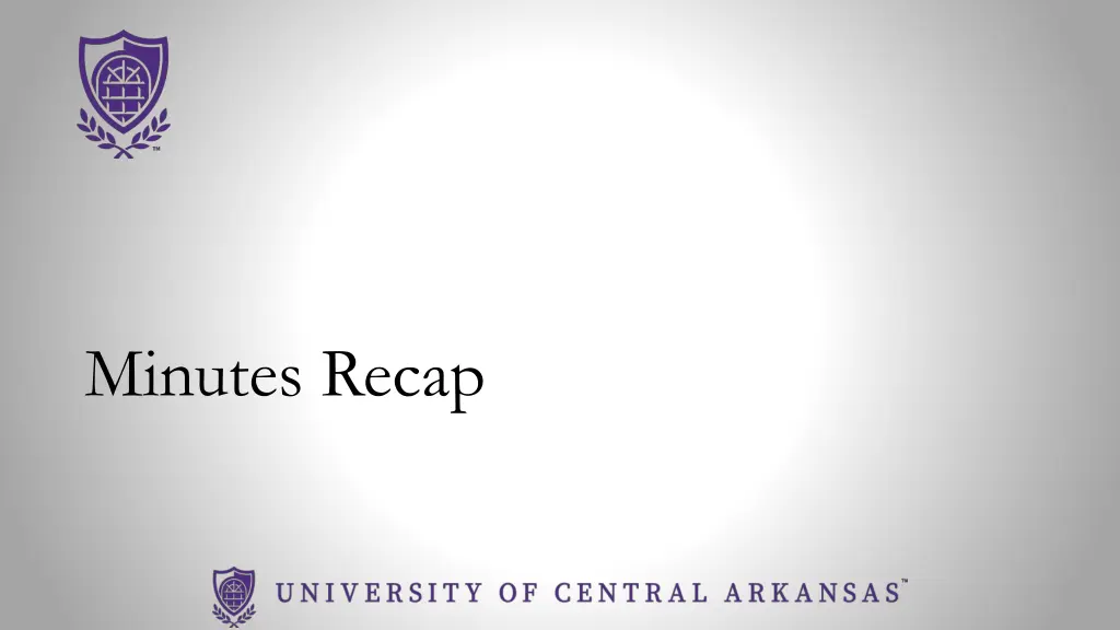 minutes recap