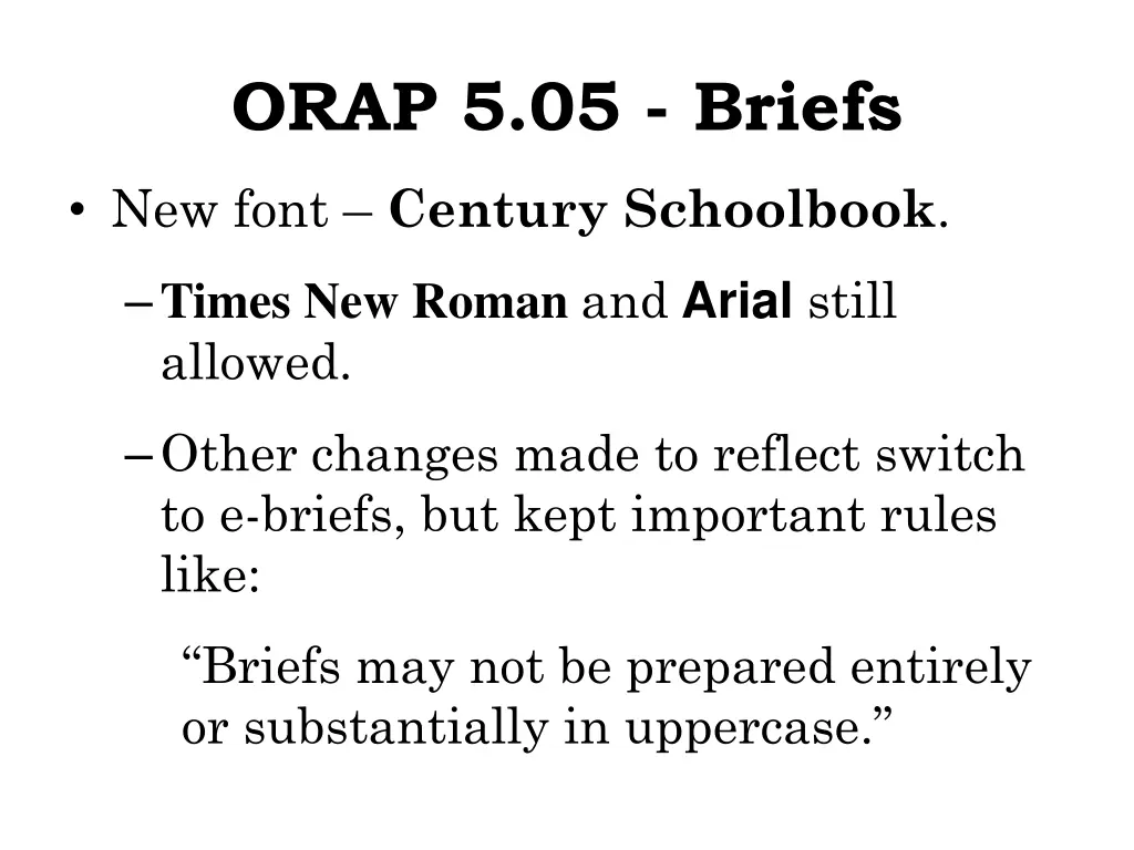 orap 5 05 briefs 1
