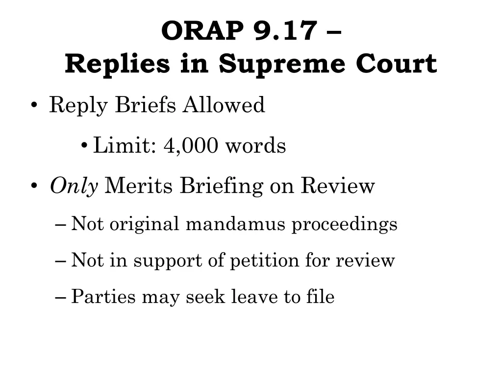 orap 9 17 1