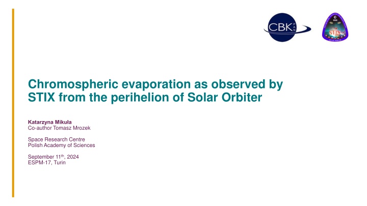 chromospheric evaporation as observed by stix