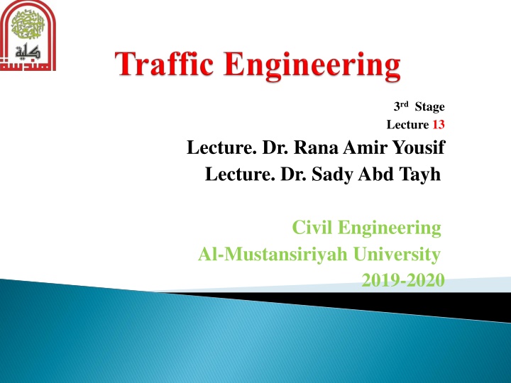 3 rd stage lecture 13