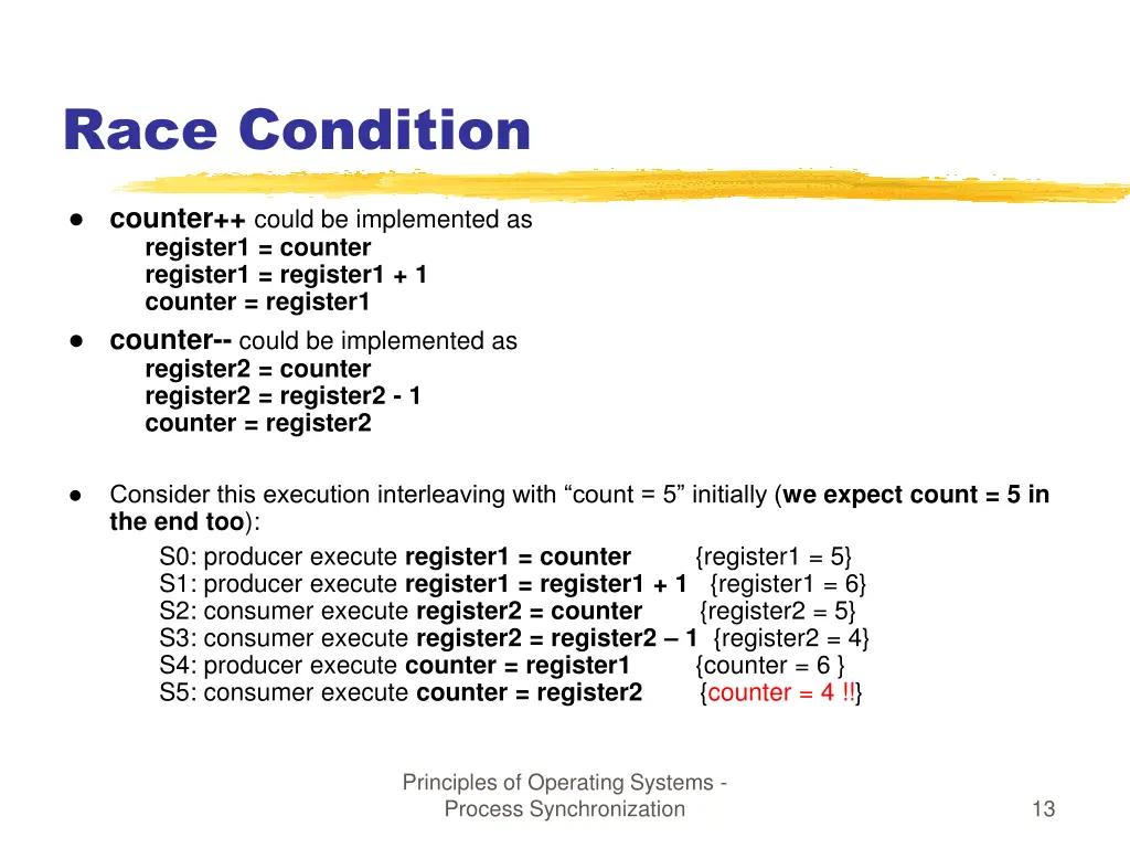 race condition