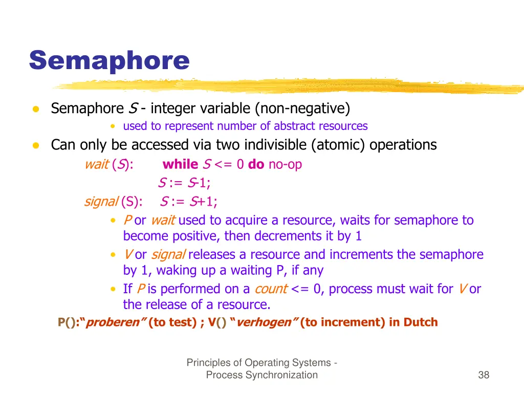 semaphore