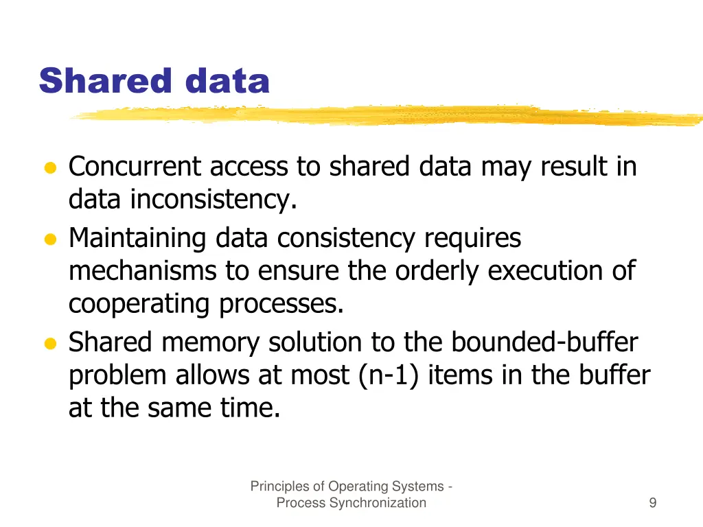 shared data