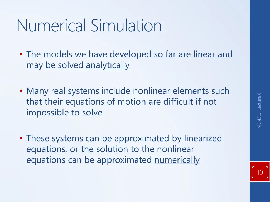 numerical simulation