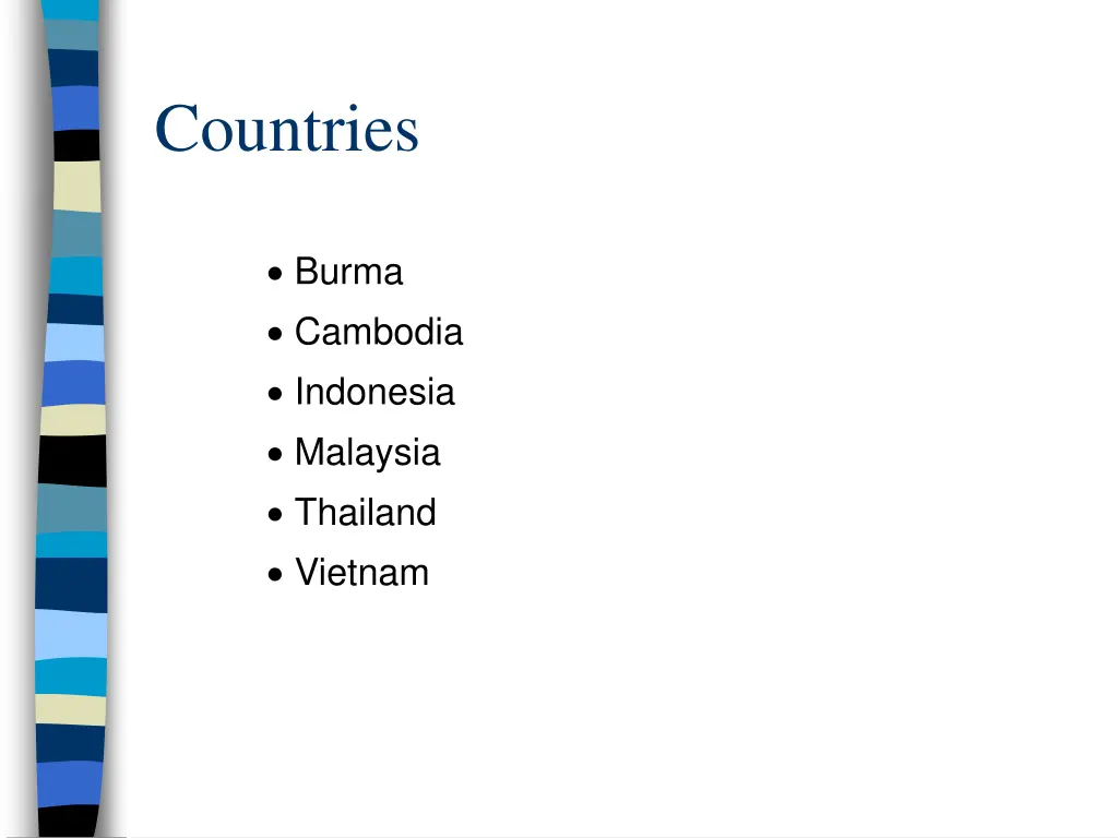countries