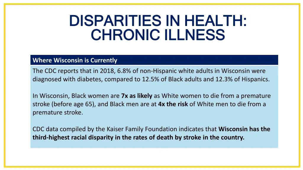 disparities in health disparities in health 3