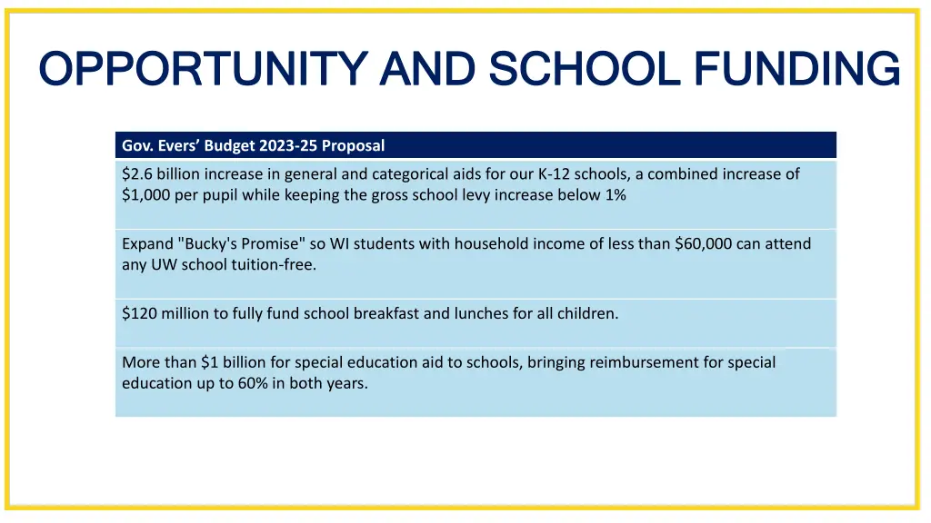 opportunity and school funding opportunity 2