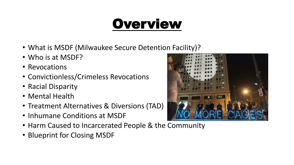overview overview