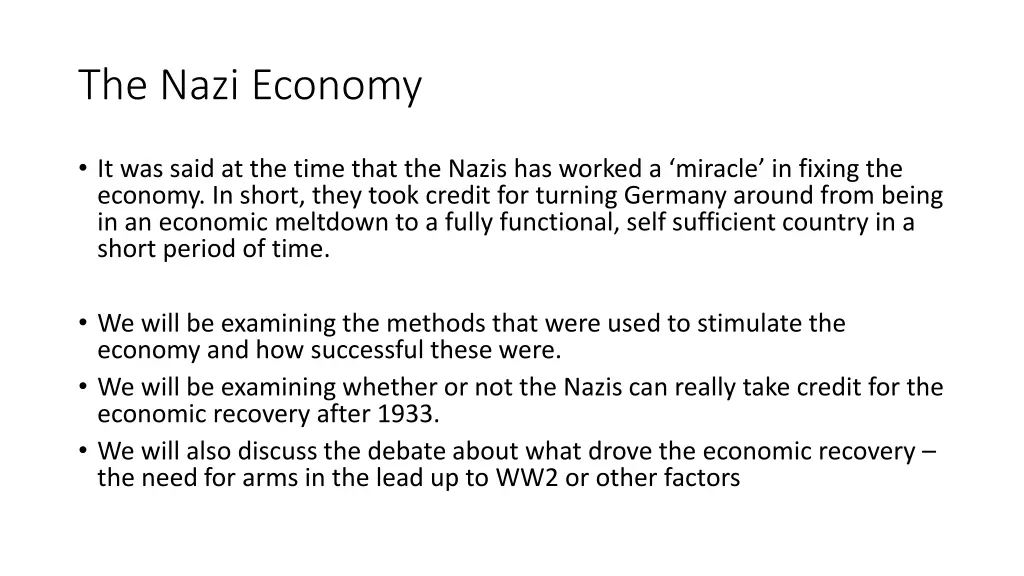 the nazi economy 2