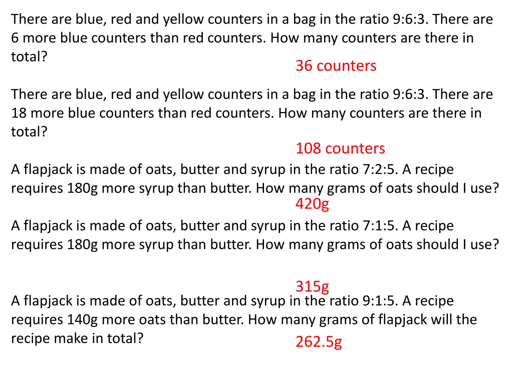 there are blue red and yellow counters 1
