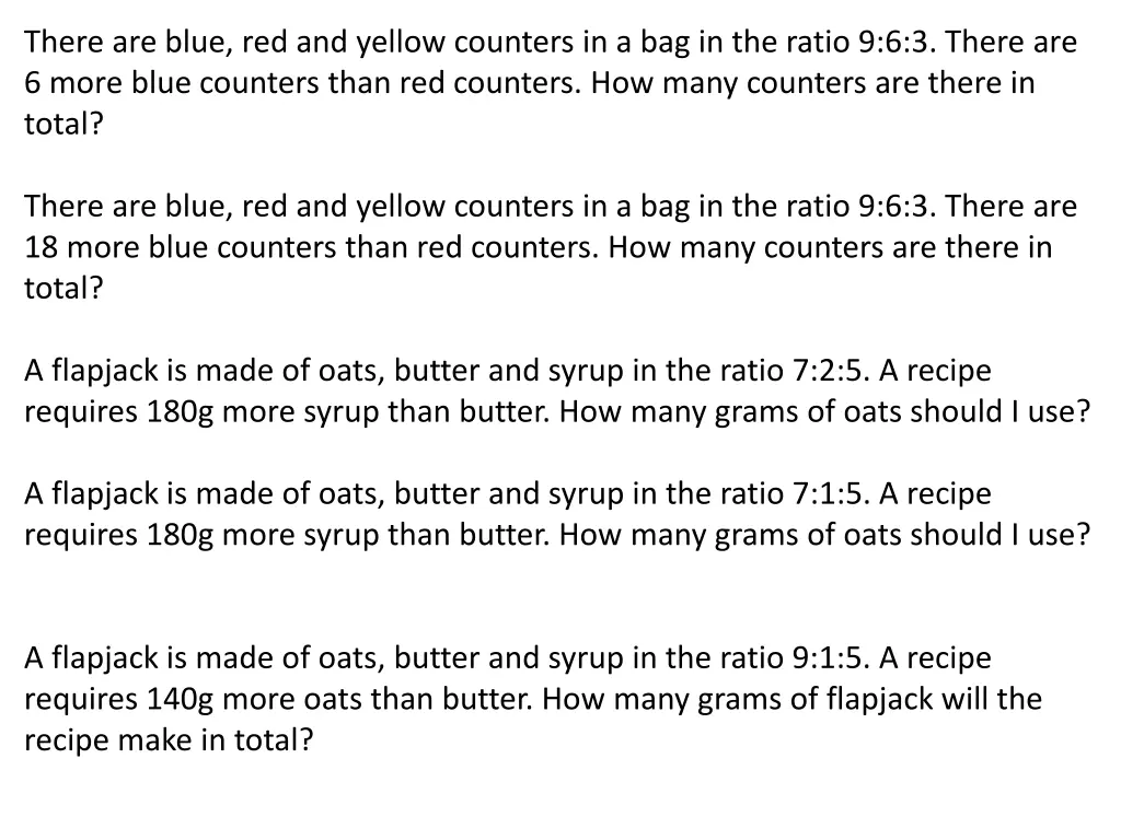 there are blue red and yellow counters