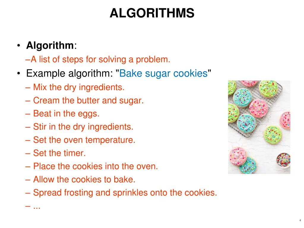 algorithms