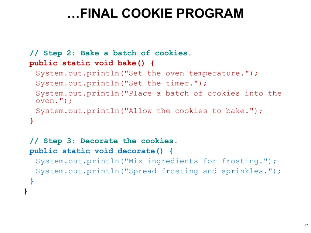 final cookie program 1