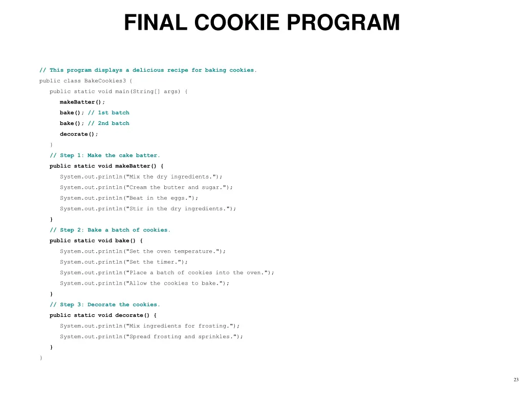 final cookie program 2