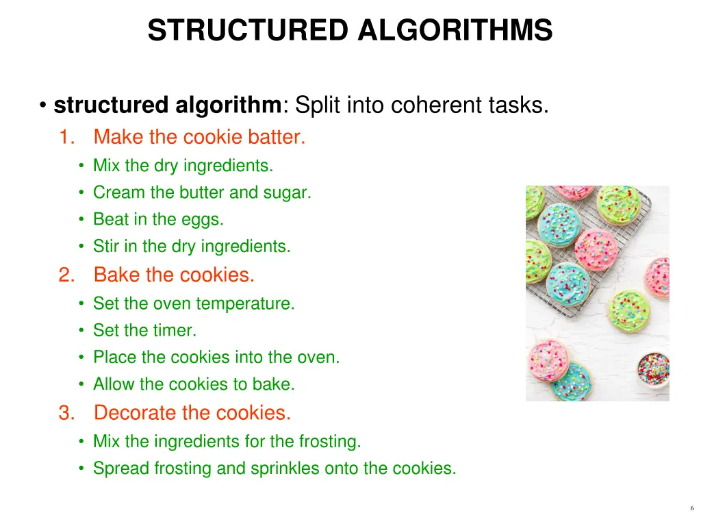 structured algorithms