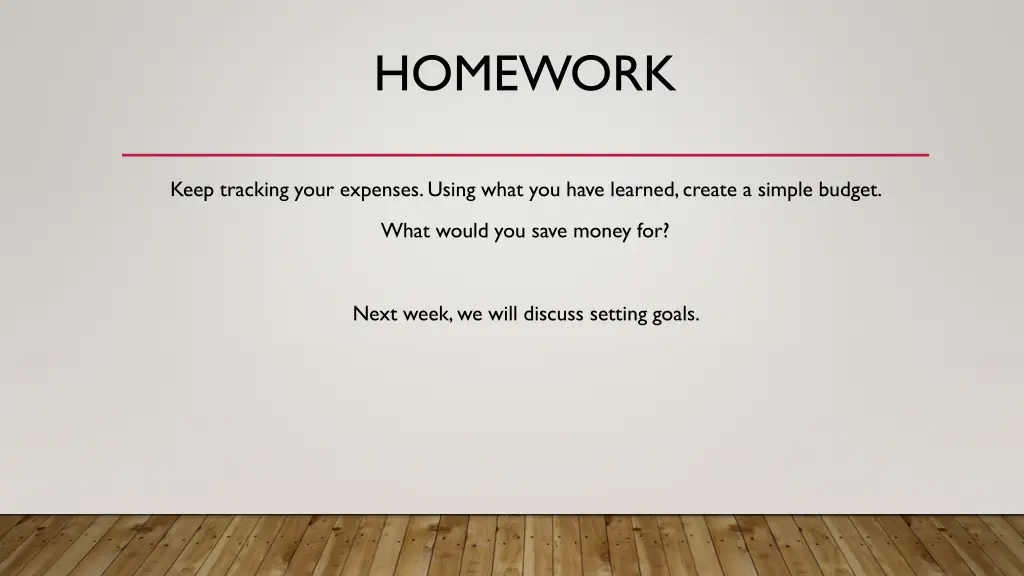 homework