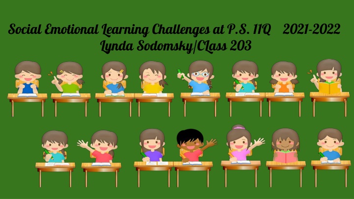 social emotional learning challenges