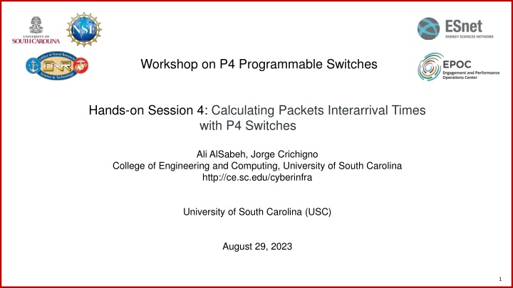 workshop on p4 programmable switches