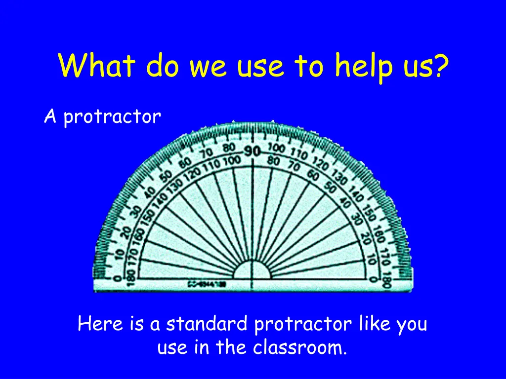 what do we use to help us