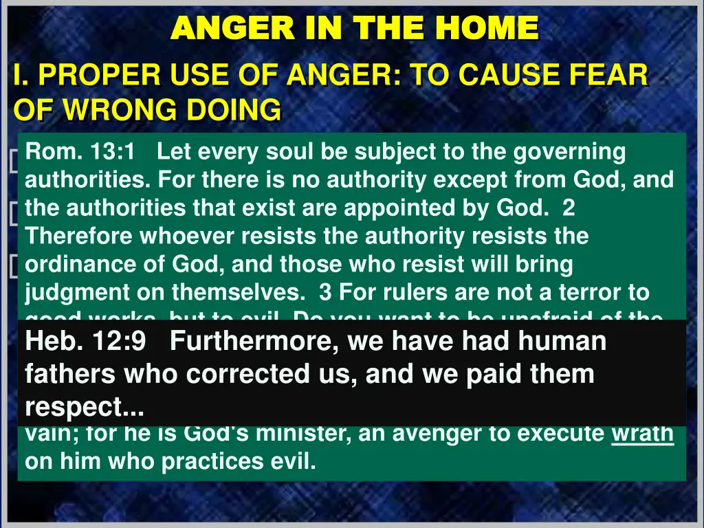 anger in the home anger in the home i proper