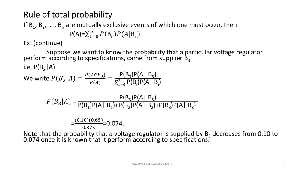 rule of total probability