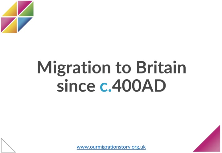 migration to britain since c 400ad