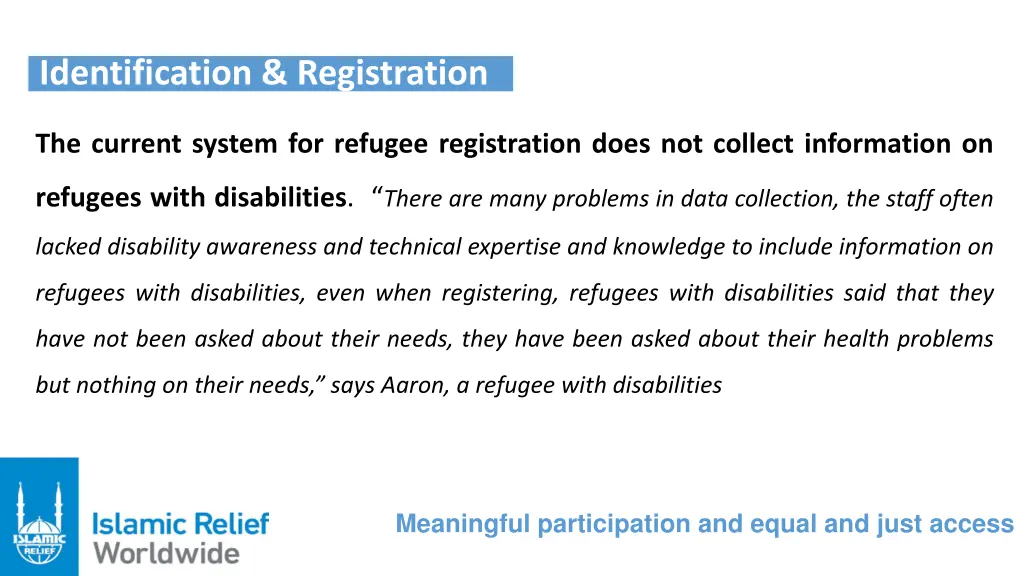 identification registration